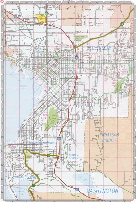 bellingham city map.